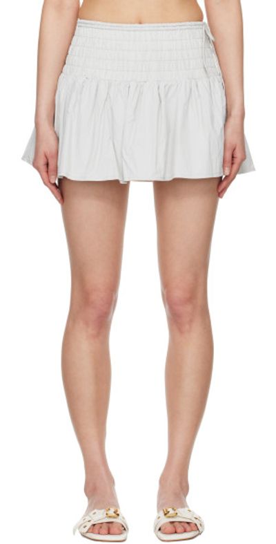 Holzweiler Holzweiler Gray UV Protection Miniskirt