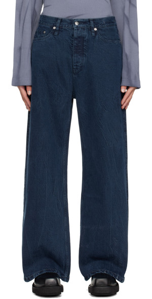 HOPE Skid Jeans ワイドレッグジーンズ Wide-leg Jeans - Skid Jeans in Heavy Black Vintage – HOPE STHLM