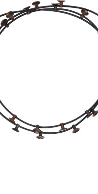 【関税込み】HUGO KREIT ゴールド Pistil Buckle ネックレス HUGO KREIT - Gold Pistil Buckle Choker