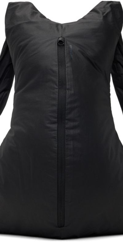 HYEIN SEO - Black Drapery Backpack