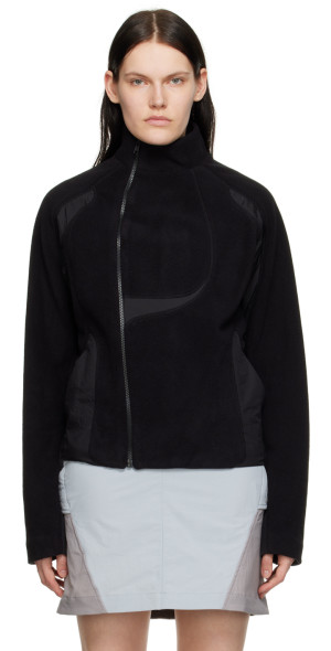 HYEIN SEO - Black Paneled Jacket
