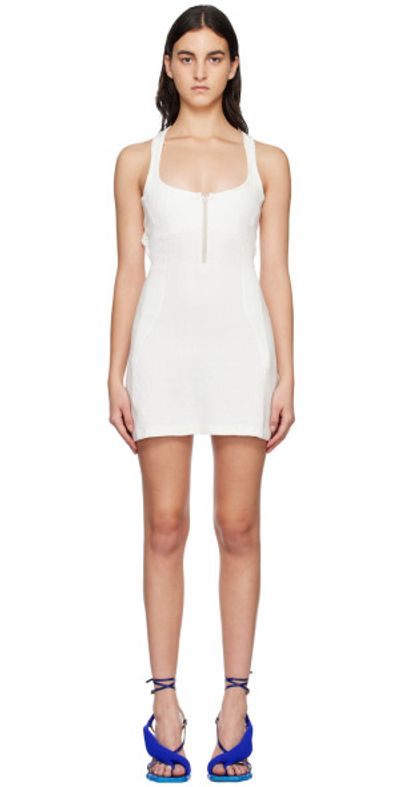 hyein seo racer mini dress WHAT'S ON INFLUESII Hyein Seo Racer Mini Dress - 43 500 Jimmy Choo Candy Logo-print Clutch Bag