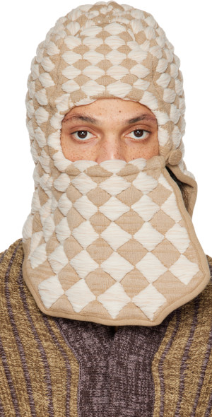 Isa Boulder - SSENSE Exclusive Off-White Quilting Helmet Hat