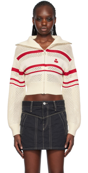 Pull Crochet Isabel Marant Étoile Beige - Taille 0 (36fr) - Occasion Très Bon état - 100% Coton Femme