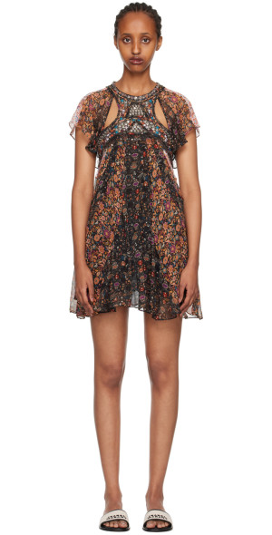Isabel Marant - Black Odile Minidress