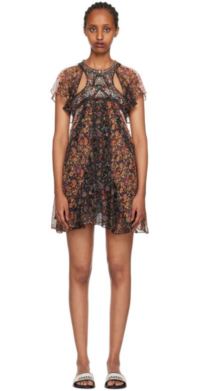 Isabel Marant - Black Odile Minidress