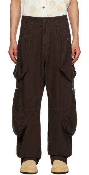 Jacquemus - Brown Le Chouchou 'Le Cargo Croissant' Cargo Pants