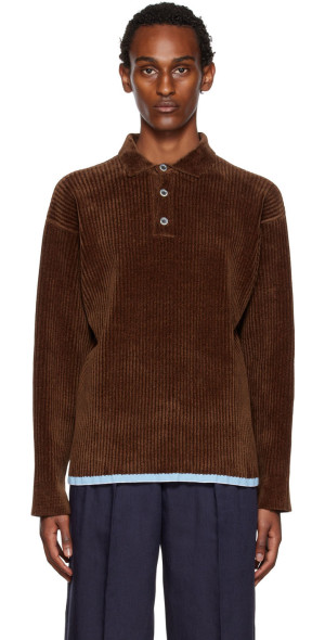Jacquemus - Brown 'Le Polo Duci' Polo