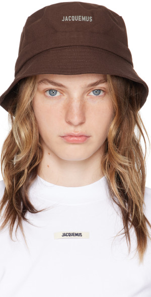 Jacquemus - Brown Les Classiques 'Le bob Gadjo' Bucket Hat