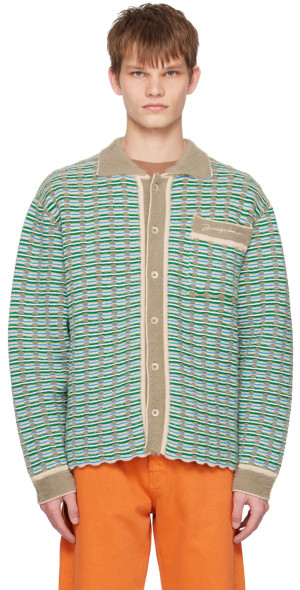 JACQUEMUS ネーブ ロゴクラスプ カーディガン The Jacquemus cardigan by JACQUEMUS | Official website