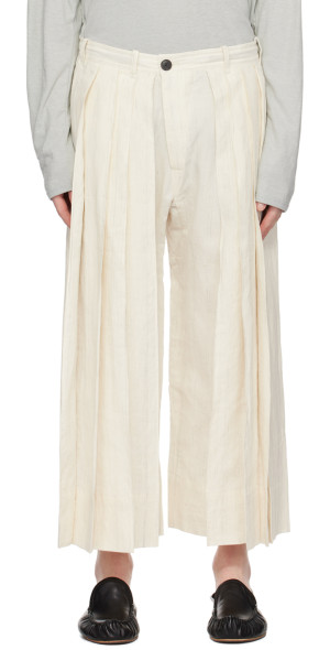 Jan-Jan Van Essche - Off-White #74 Trousers
