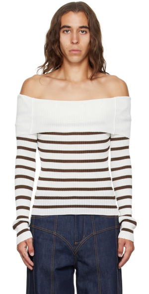 JPG by GAULTIER cotton sailors knit top