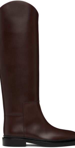 jil sander riding boots