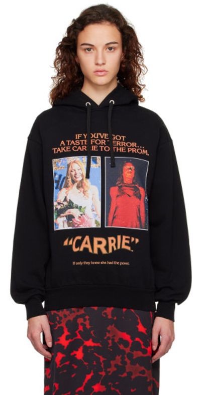 JW Anderson JW Anderson Black Carrie Poster Hoodie