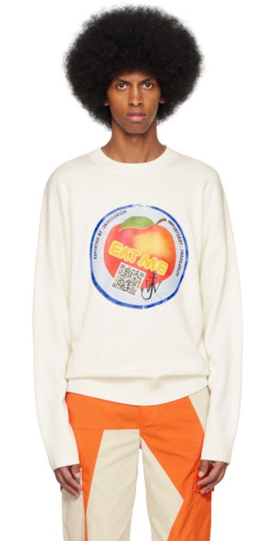JW Anderson JW Anderson Off-White 'Eat Me' Sweater