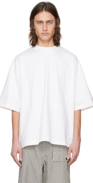 KAPTAIN SUNSHINE - Off-White Tube T-Shirt