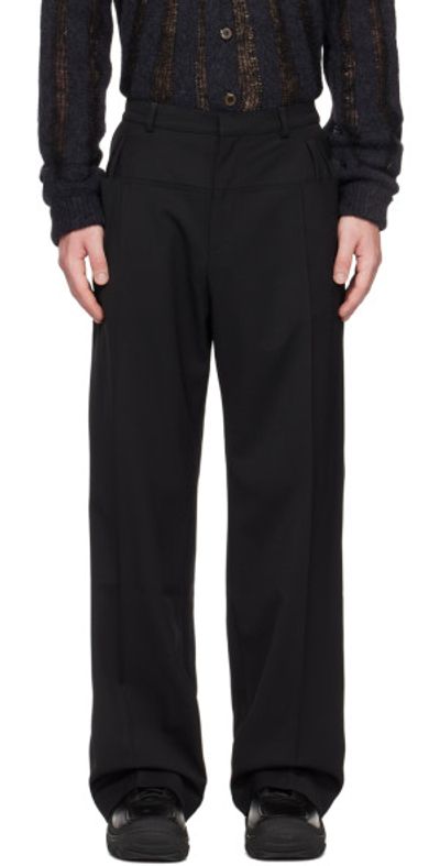 Kiko Kostadinov - Black Orma Reversible Trousers