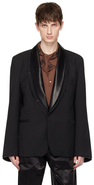 ジャケット・アウター YuuKiko Kostadinov ORSON FORMAL BLAZE Kiko Kostadinov - Black Orson Blazer