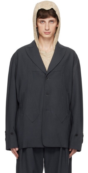 Kiko Kostadinov - Gray Solon Blazer
