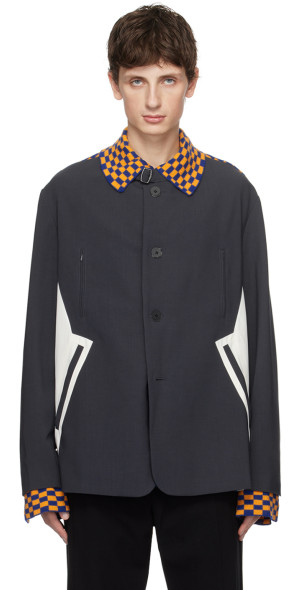 Kiko Kostadinov - Gray Sorelle Jacket