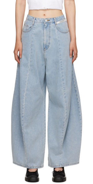 ☆25SS☆Balloon Fit Jeans/KIMHEKIM☆ KIMHĒKIM - Blue Balloon Jeans