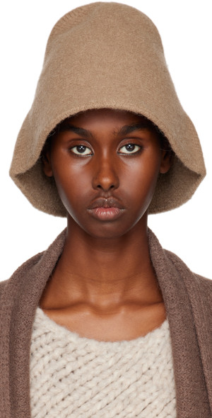 Lauren Manoogian - Tan Bell Hat