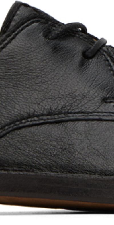 LEMAIRE LEMAIRE Black Flat Laced Derbys