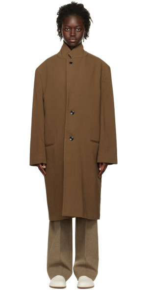 LEMAIRE - Brown Chesterfield Coat