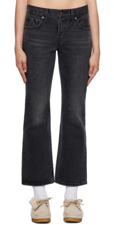 Levi's Levi's Black Middy Ankle Bootcut Jeans