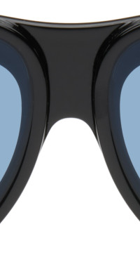 LOEWE LOEWE Black & Blue Front Lenses Aviator Sunglasses