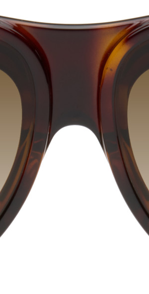 LOEWE LOEWE Brown Front Lenses Aviator Sunglasses