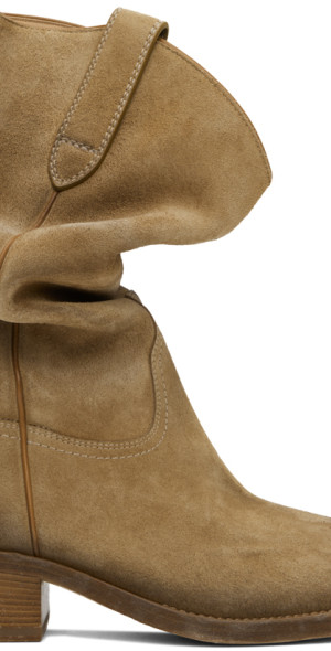 Maison Margiela - Beige Tabi Western Boots