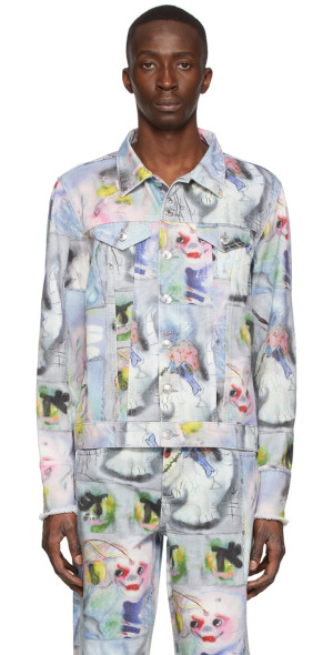 Marc Jacobs Heaven - Multicolor Denim Jacket