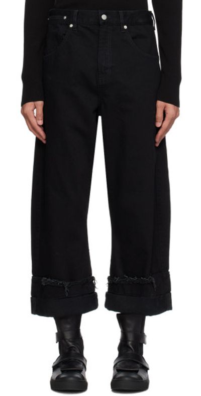 Marina Yee - Black Oversized Jeans