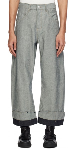 Marina Yee - Black Oversized Jeans