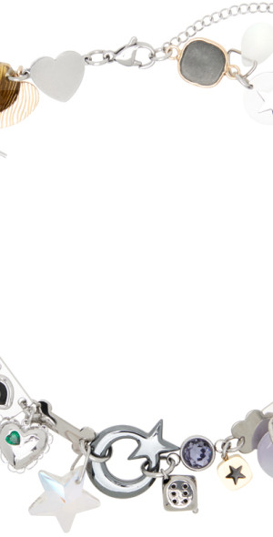 Marland Backus - Silver Cosmic Charm Necklace