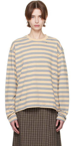 mfpen - Off-White Wide Stripe Sweater