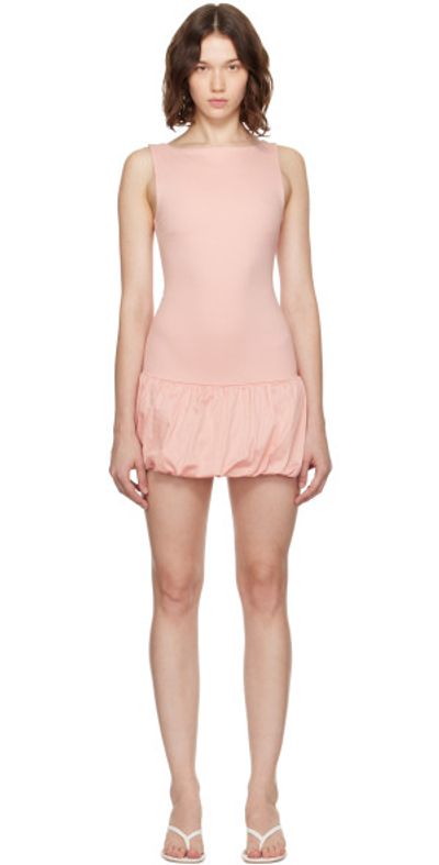 Miaou Miaou Pink Pamela Minidress