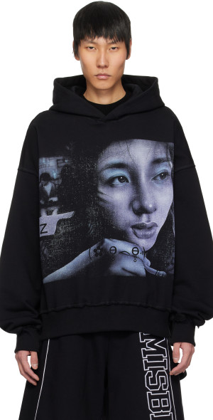 MISBHV - Black Maciej Kość Edition Exposed Seam Hoodie