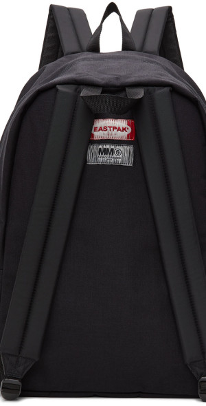 MM6 Maison Margiela - Black Eastpak Edition Double Strap Backpack