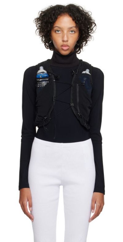 MM6 Maison Margiela Black Salomon Edition Vest