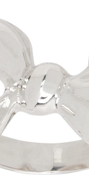 Mondo Mondo - Silver Big Bow Ring