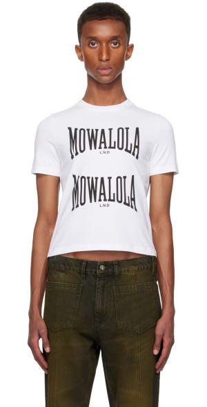 Mowalola - White Sweat Tea T-shirt