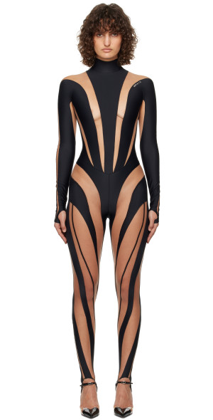 Mugler - Black Iconic Jumpsuit