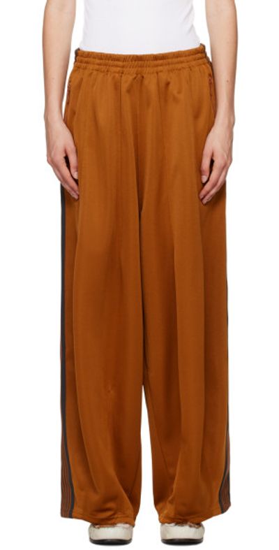 NEEDLES Orange Track Pants