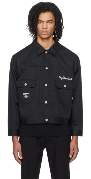 NEIGHBORHOOD Dickiesエディション ブラック トラウザーズ NEIGHBORHOOD Dickiesエディション ブラック トラウザーズ