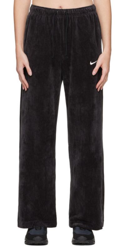 Nike Nike Black Corduroy Lounge Pants