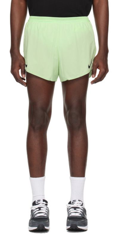 Nike Green AeroSwift Shorts