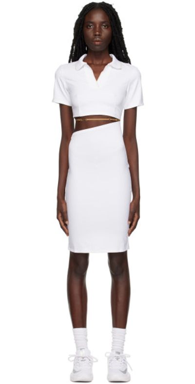 artisanal navy midi dress The Craft Dress in Linen