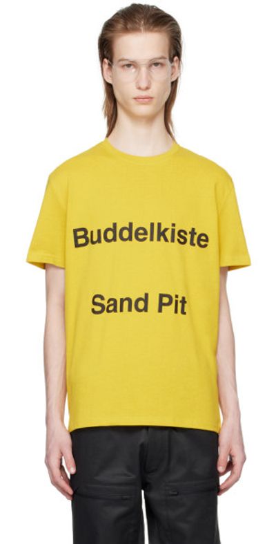 Olly Shinder Olly Shinder Yellow Printed T-Shirt